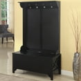 thumbnail image 1 of Linon Home Decor Anna Hall Tree, Black, 1 of 6