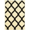 thumbnail image 1 of Linon Home Decor Claremont Area Rug Collection, Cream and Black, 2' x 3', 1 of 3