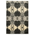 thumbnail image 1 of Linon Home Decor Elegance Area Rug Collection, Gray and Ivory, 5' x 7'3", 1 of 6