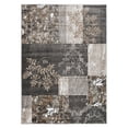 thumbnail image 1 of Linon Home Decor Elegance Area Rug Collection, Gray and Turquoise, 5' x 7'3", 1 of 6