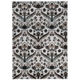 thumbnail image 1 of Linon Home Decor Elegance Area Rug Collection, White and Turquoise, 2' x 3', 1 of 6