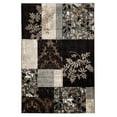 thumbnail image 1 of Linon Home Decor Elixir Area Rug Collection, Gray and Cream, 5' x 7'6", 1 of 5