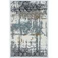 thumbnail image 1 of Linon Home Decor Elixir Area Rug Collection, Gray and Garnet, 2' x 3', 1 of 5