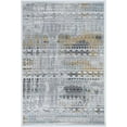 thumbnail image 1 of Linon Home Decor Elixir Area Rug Collection, Gray and Turquoise, 8' x 10'6", 1 of 5