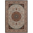 thumbnail image 1 of Linon Emerald Cream and Copper 5' x 7' Area Rug, 1 of 9