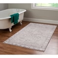 thumbnail image 1 of Contemporary Home Living 3.25' x 5' Faded Medallion Area Throw Rug - Cream and Thistle Purple, 1 of 7