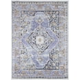 thumbnail image 1 of Linon Home Decor Emerald Area Rug Collection, Lavender and Gray, 5' x 7', 1 of 5