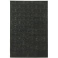 thumbnail image 1 of Linon Home Decor Evolution Area Rug Collection, Black and Black, 8' Round, 1 of 5