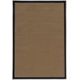 thumbnail image 1 of Linon Home Decor Faux Sisal Area Rug or Runner Collection, Brown and Black, 4' x 6', 1 of 4