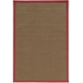 Linon Home Decor Faux Sisal Area Rug or Runner Collection, Brown and
