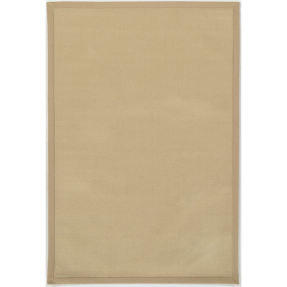 Linon Home Decor Faux Sisal Area Rug or Runner Collection, Natural and Beige, 2'6" x 7'6"