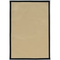 thumbnail image 1 of Linon Home Decor Faux Sisal Area Rug or Runner Collection, Natural and Black, 9' x 12', 1 of 2