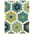 thumbnail image 1 of Linon Home Decor Le Soleil Area Rug Collection, Blue and Green, 1.83' x 2.83', 1 of 5