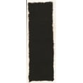 thumbnail image 1 of Linon Home Decor Linon Flokati Heavy Black Runner Area Rug - 2' x 8', 1 of 5
