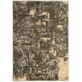 thumbnail image 1 of Linon Home Decor Masters Area Rug Collection, Gray and Taupe, 5' x 7.6', 1 of 5