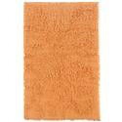 Linon Home Decor New Flokati Area Rug Collection, Pumpkin, 2.33 x 4.67