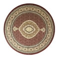 thumbnail image 1 of Linon Home Decor Persian Treasures Area Rug Collection, Black and Cream, 5' x 7.6', 1 of 5