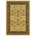 thumbnail image 1 of Linon Home Decor Persian Treasures Area Rug Collection, Cream and Black, 8' Round, 1 of 4