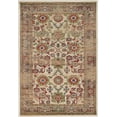 thumbnail image 1 of Linon Home Decor Serape Area Rug Collection, Beige and Multicolor, 5' x 7.6', 1 of 6