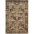 thumbnail image 1 of Linon Home Decor Serape Area Rug Collection, Brown and Ivory, 5' x 7.6', 1 of 7