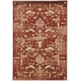 thumbnail image 1 of Linon Home Decor Serape Area Rug Collection, Red, 5' x 7.6', 1 of 4