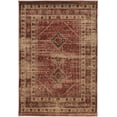thumbnail image 1 of Linon Home Decor Serape Area Rug Collection, Red and Ivory, 5' x 7.6', 1 of 4