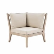 Linon Home Decor 139973 Svana Corner Chair - Natural