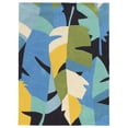 thumbnail image 1 of Linon Home Decor Trio Area Rug Collection, Aqua and Ivory, 5' x 7', 1 of 3