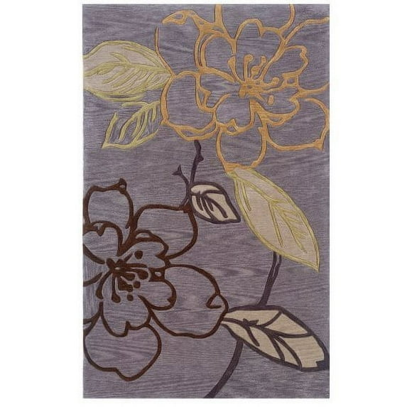 Linon Home Decor Trio Area Rug Collection, Beige, 8' x 10'