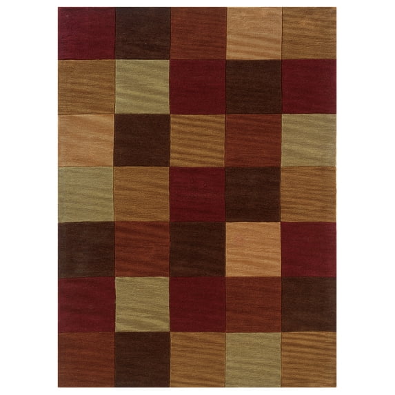 Linon Home Decor Trio Area Rug Collection, Beige and Sage, 1.83' x 2.83'