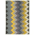 thumbnail image 1 of Linon Home Decor Trio Area Rug Collection, Blue and Marigold, 5' x 7', 1 of 5