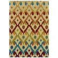 thumbnail image 1 of Linon Home Decor Trio Area Rug Collection, Brown and Multicolor, 5' x 7', 1 of 5