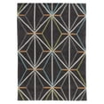 thumbnail image 1 of Linon Home Decor Trio Area Rug Collection, Charcoal and Multicolor, 1.83' x 2.83', 1 of 5