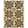 thumbnail image 1 of Linon Home Decor Trio Area Rug Collection, Chocolate and Multicolor, 8' x 10', 1 of 2