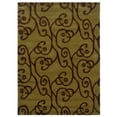 thumbnail image 1 of Linon Home Decor Trio Area Rug Collection, Chocolate and Violet, 8' x 10', 1 of 5