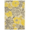 thumbnail image 1 of Linon Home Decor Trio Area Rug Collection, Gray and Yellow, 1.83' x 2.83', 1 of 2