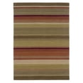 thumbnail image 1 of Linon Home Decor Trio Area Rug Collection, Green and Rust, 8' x 10', 1 of 2