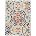 thumbnail image 1 of Linon Home Decor Trio Area Rug Collection, Ivory and Green, 8' x 10', 1 of 8