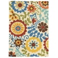 thumbnail image 1 of Linon Home Decor Trio Area Rug Collection, Navy and Blue, 1.83' x 2.83', 1 of 5