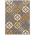 thumbnail image 1 of Linon Home Decor Trio Area Rug Collection, Navy and Ivory, 1.83' x 2.83', 1 of 5