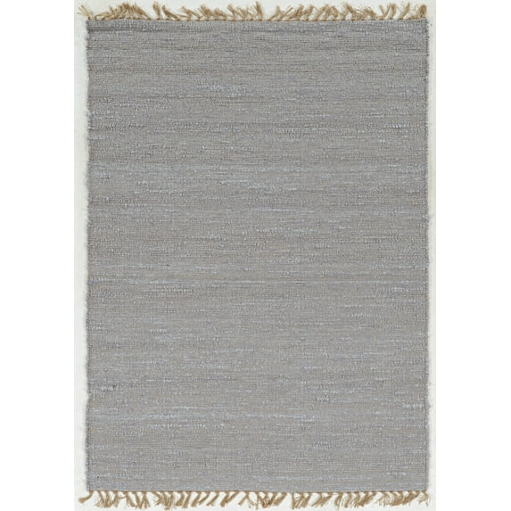 Linon Home Decor Verginia Berber Area Rug Collection, Lilac, 3.5' x 5.5'