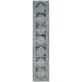 thumbnail image 1 of Linon Home Decor Vintage Area Rug or Runner Collection, Gray and Blue, 2' x 10', 1 of 3