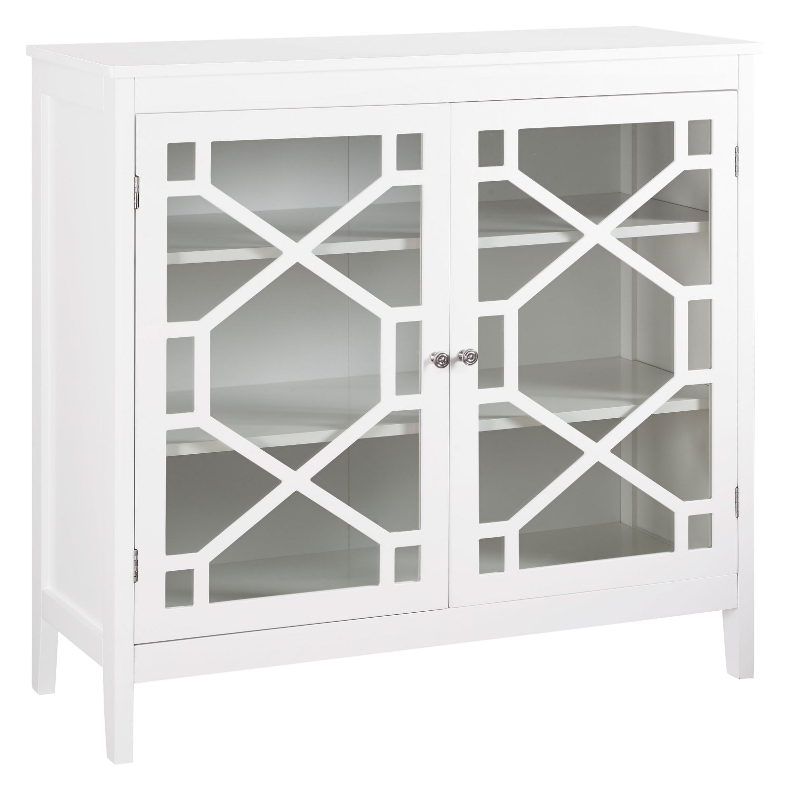 Linon Home Fetti Large Accent Cabinet Multiple Colors