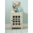 thumbnail image 1 of Linon Home Largo Antique Single Door Cabinet, Multiple Colors, 1 of 14