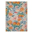 thumbnail image 1 of Linon Indoor Outdoor Machine Washable Marin Polyester Accent 2'x3' Rug in Ivory, 1 of 11