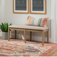 thumbnail image 1 of Linon Jamil Backless Dining Bench, Gray Wash, 1 of 16