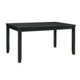 thumbnail image 1 of Linon Jamil Dining Table, Dark Charcoal, 1 of 10
