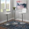 thumbnail image 1 of Linon Jenna 3Pc Pub Table Set White, 1 of 2