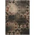 thumbnail image 1 of Linon Jewel Arthur Machine Made Polypropylene 5'x7'6" Rug in Blue, 1 of 6