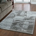 thumbnail image 1 of Linon Jewel Farrow Machine Made Polypropylene 5'x7'6" Rug in Brown, 1 of 3